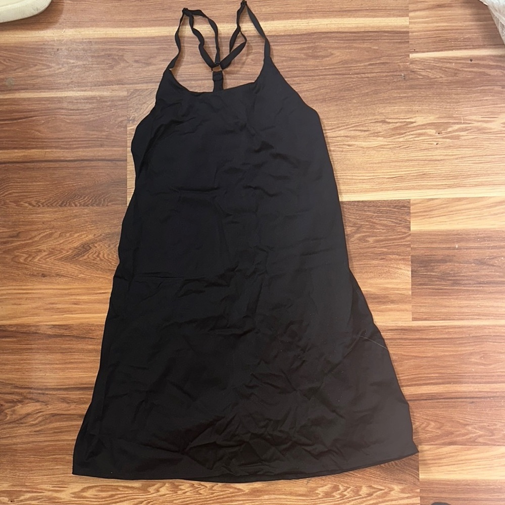 Black Strappy tennis Dress